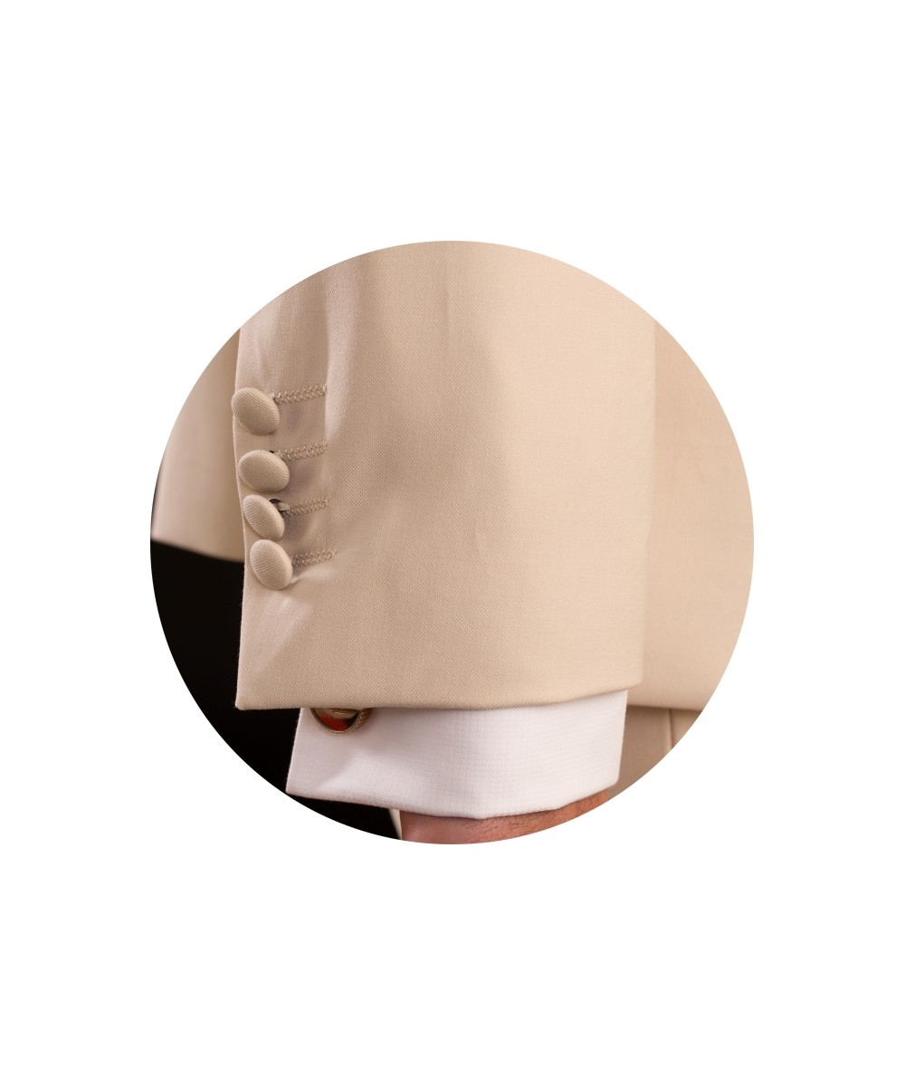 Lino Clemente - Traje beig regular Bowie 23701 - Imagen 2