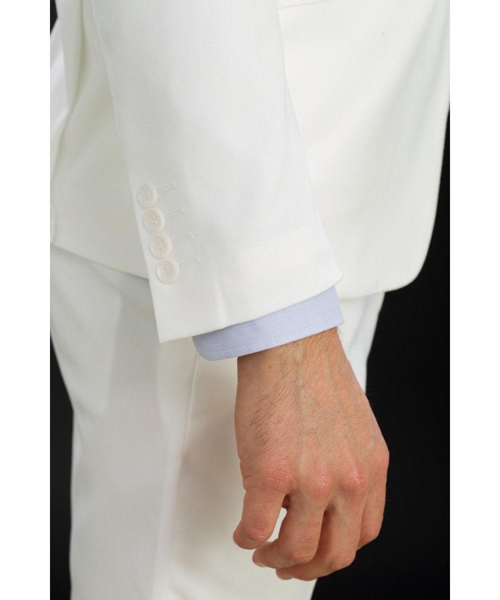 Lino Clemente - Traje blanco roto zar 24122 - Imagen 2