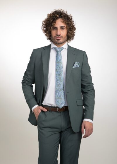 Lino Clemente - Traje verde Slim fit 20110