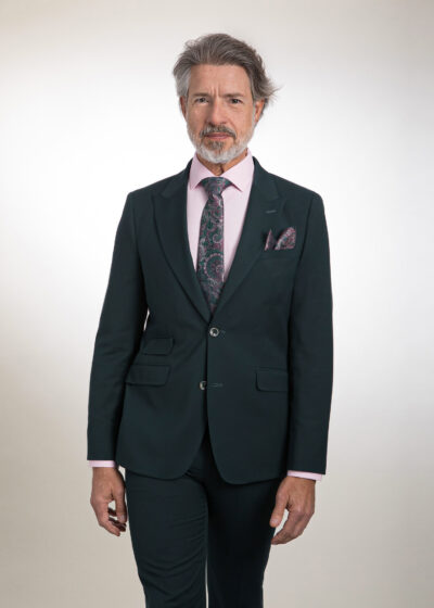 Lino Clemente - Traje color verde militar Sol 25106