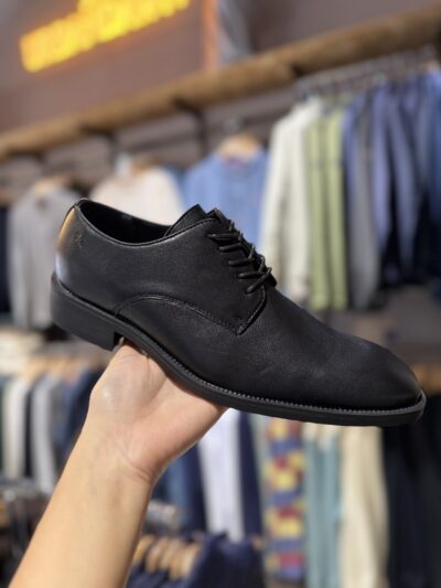 Urbandawn - Zapato negro de vestir para hombre