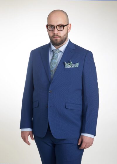 Lino Clemente - Traje azul claro talla grande 20110