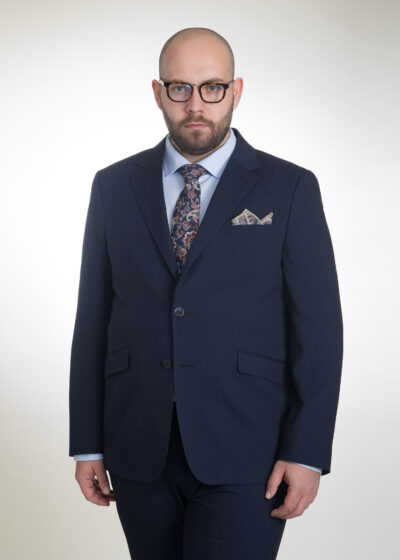 Lino Clemente - Traje azul marino talla grande 20110