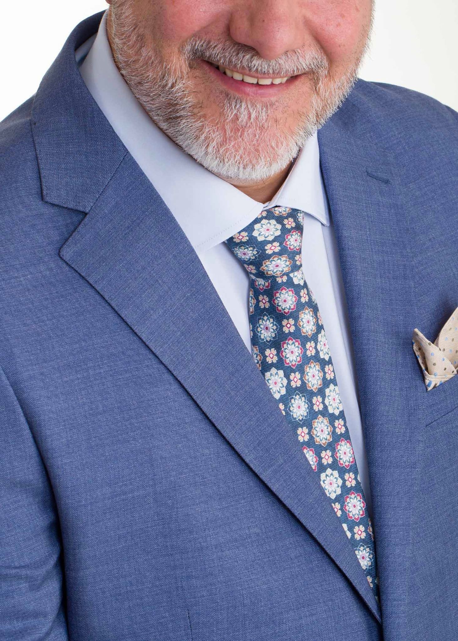 Lino Clemente - Traje azul talla grande 24125 - Imagen 2