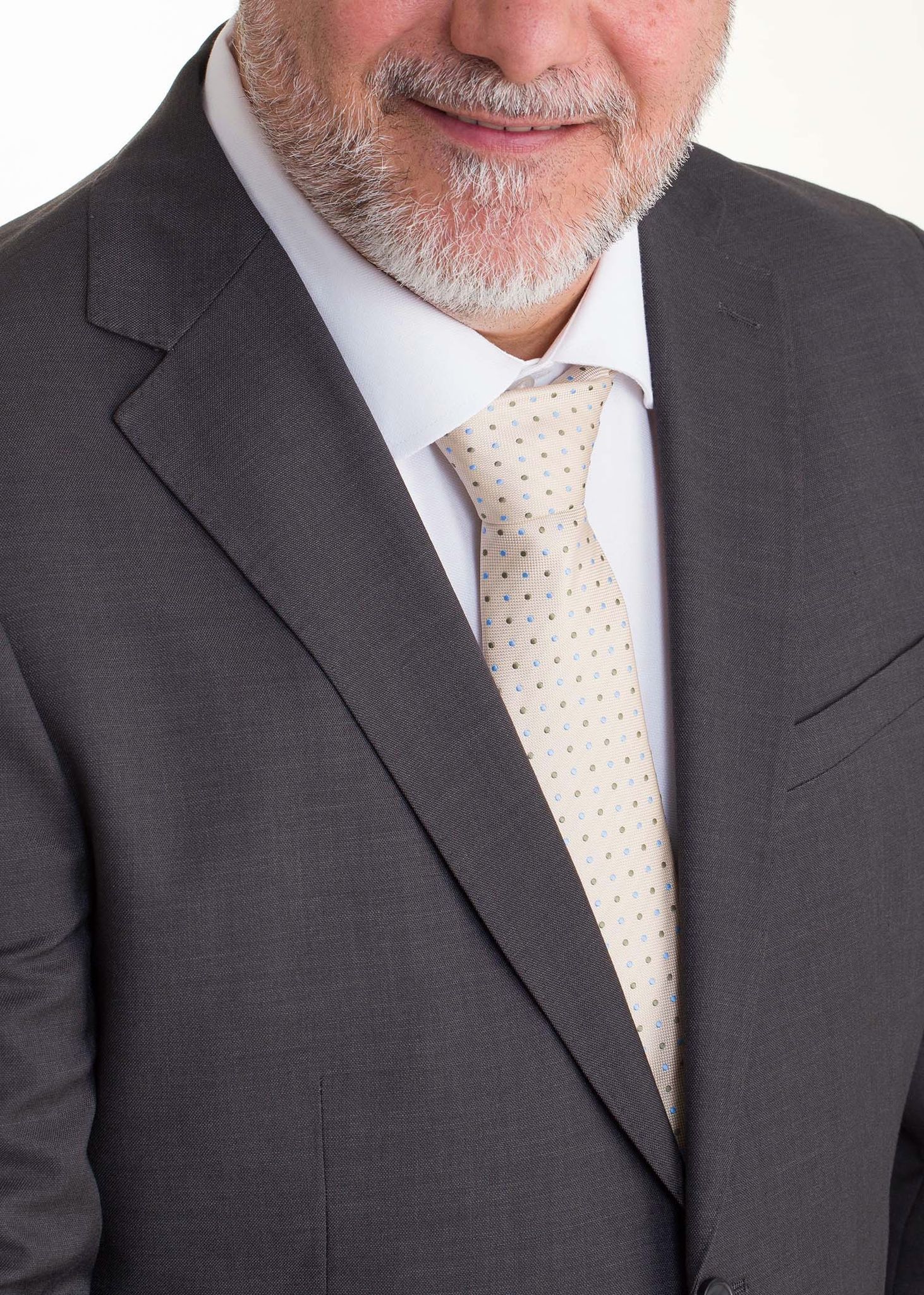 Lino Clemente - Traje gris marengo talla grande 24125 - Imagen 2