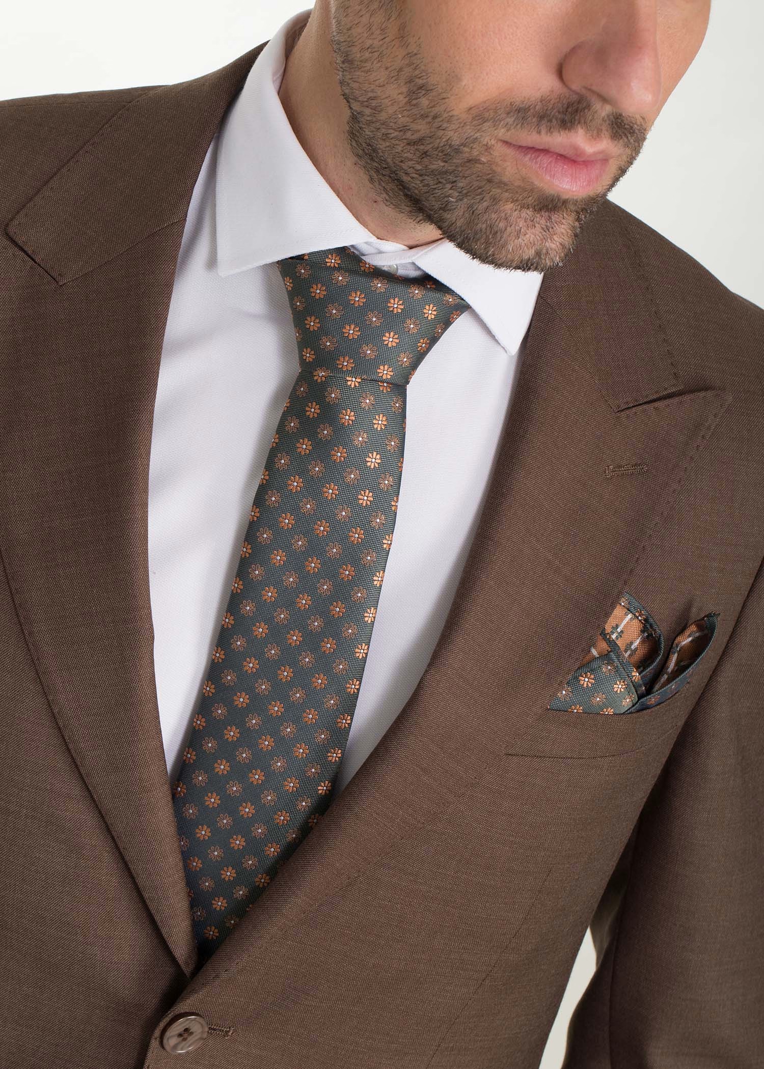 Lino Clemente - Traje color marrón triana 24125 - Imagen 2