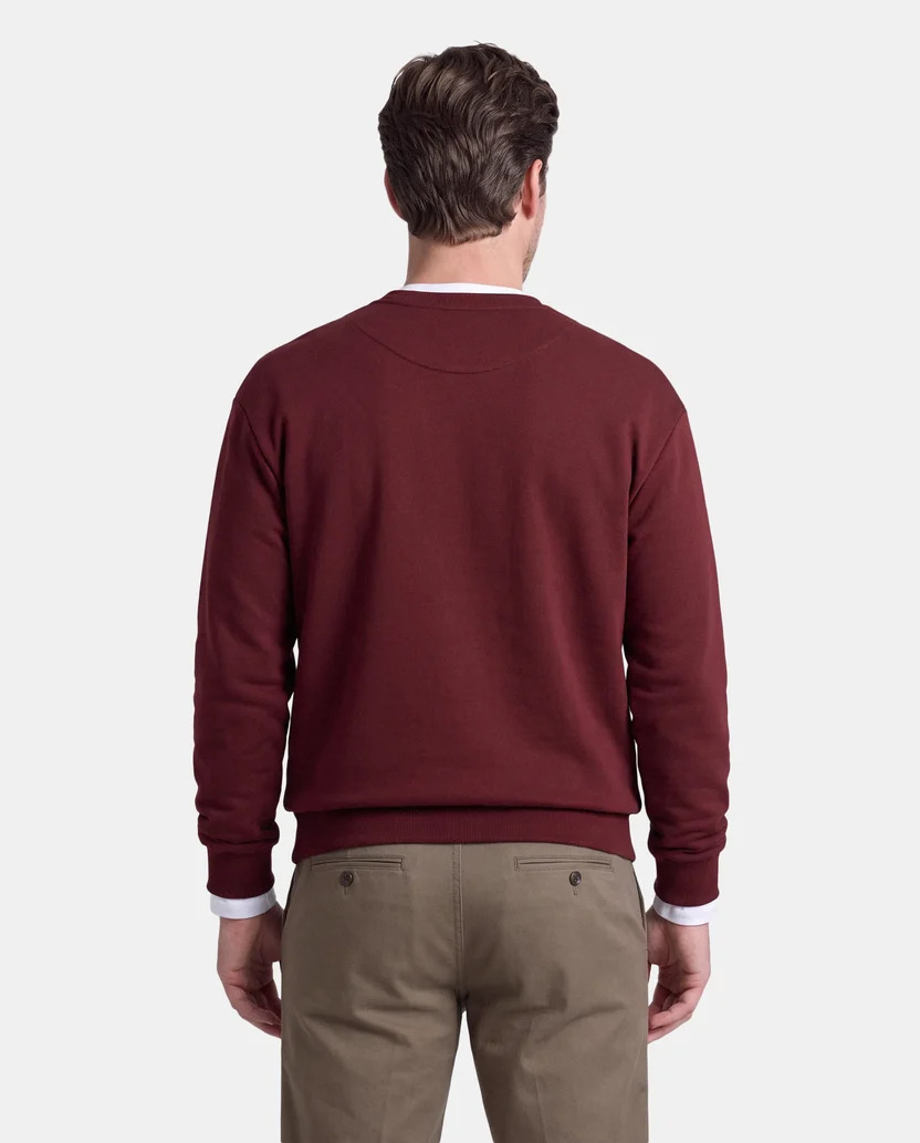 Spagnolo - Sudadera granate hombre - Imagen 2