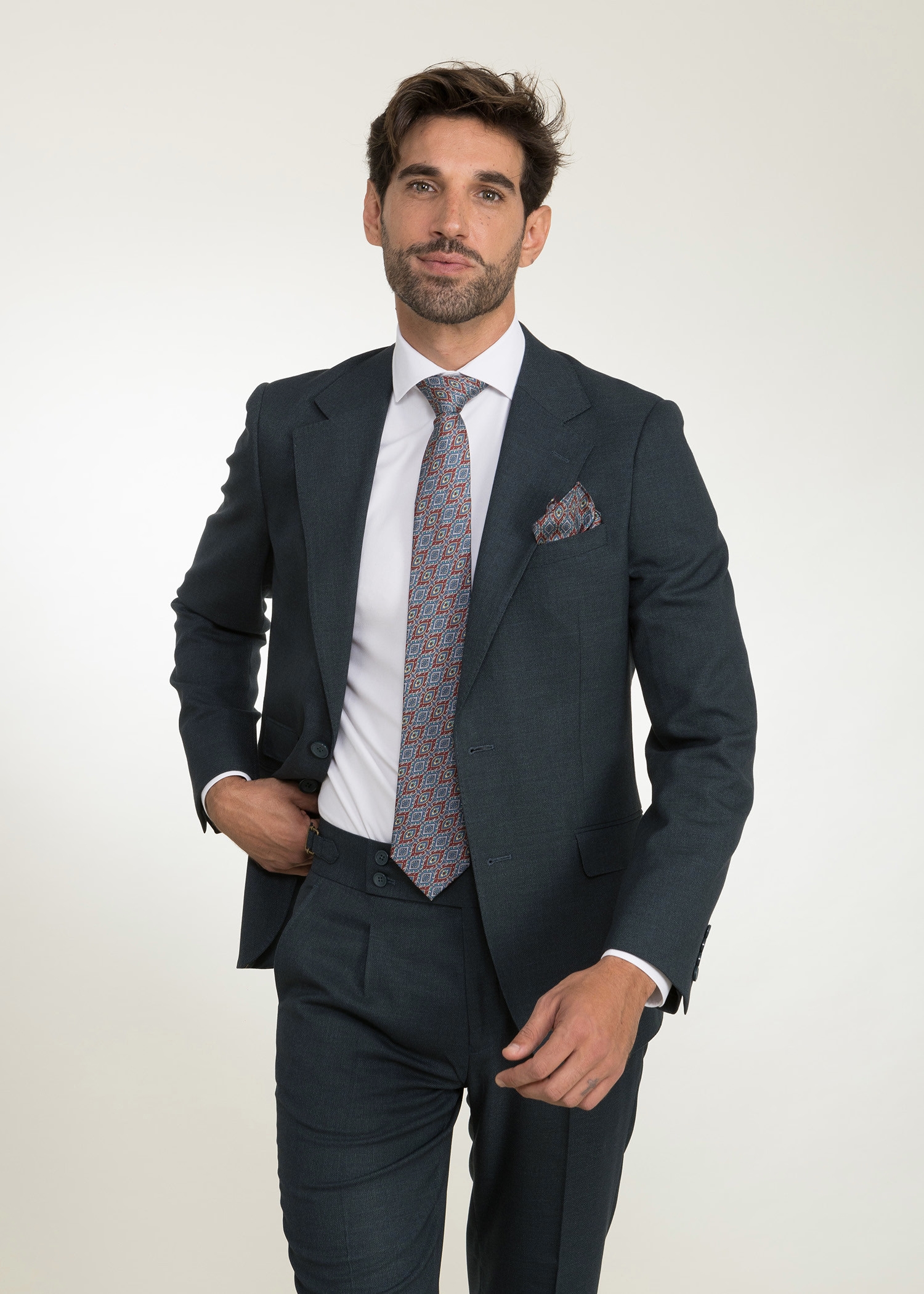 Lino Clemente - Traje verde LARIOS 24231 - Imagen 3
